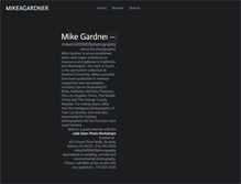 Tablet Screenshot of mikeagardner.com